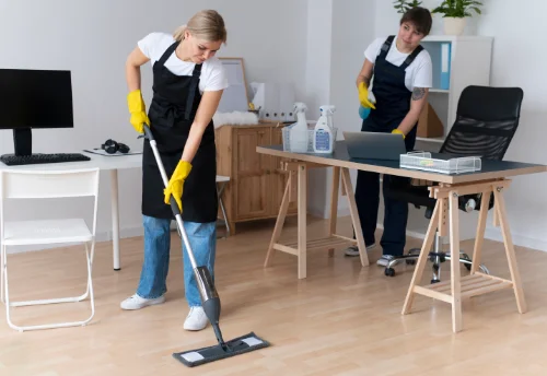 Nettoyage de bureau professionnel à la Chambre